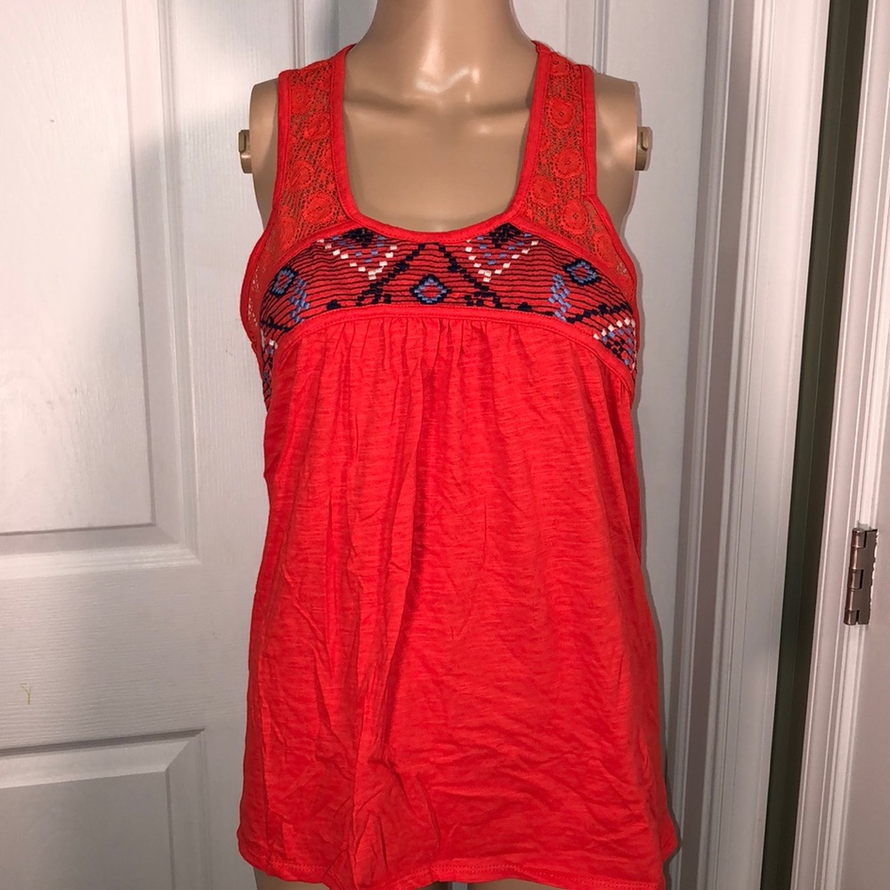Dept. 222 Orange Top. NWT.  M